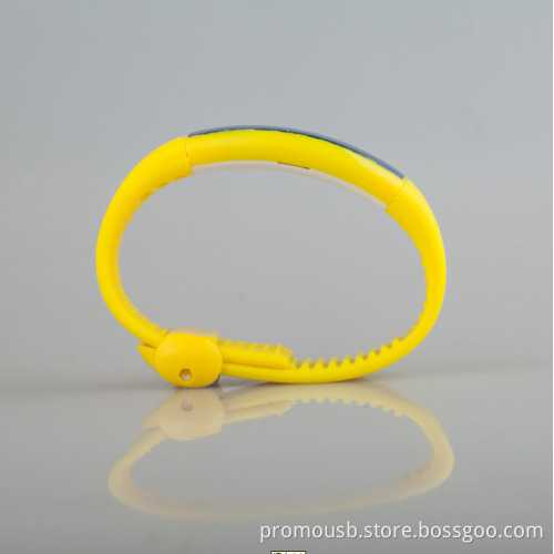 personalized 3D LED watches smart Usb multifunction pedometer